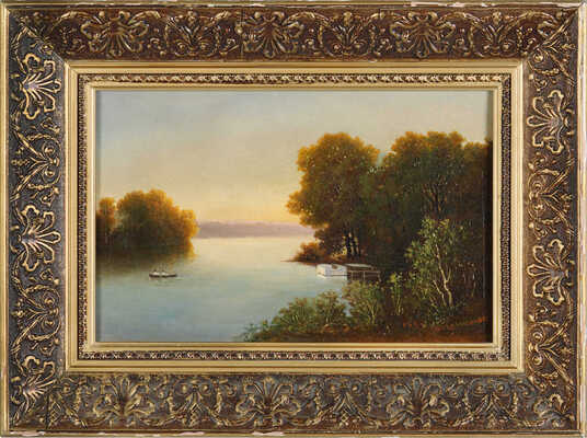 Атрыганьев Николай Алексеевич. Вид на реку